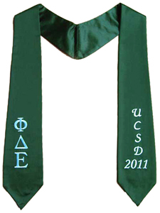 Graduation Stole - Click here for view details