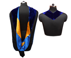 Bachelors Hood - VELVET, POLYESTER AND SATIN