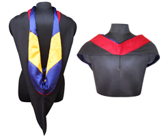 Masters Hood - VELVET, POLYESTER AND SATIN