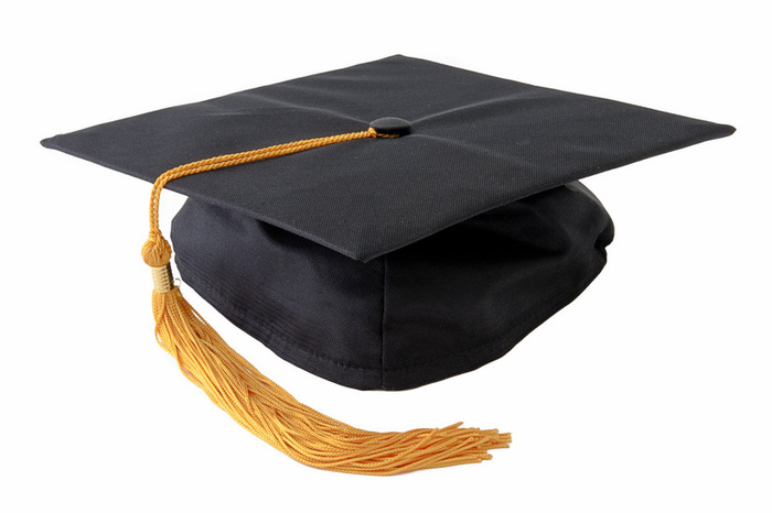 Graduation Cap with Tassel & Year Tag