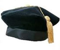 Graduation Tam with Metallic Tassel